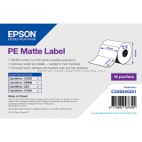 PE Matte Label - Die-cut Roll: 76mm x 127mm, 220 labels	C33S045551