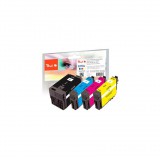 Peach 319815 tintapatron 4 db Kompatibilis Fekete, Cián, Magenta, Sárga (PI200-441)