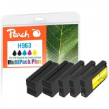 Peach 6ZC70AE tintapatron 5 db Kompatibilis Fekete, Cián, Magenta, Sárga (PI300-1026)