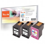 Peach PI300-1046 tintapatron 3 dB Kompatibilis Standard teljesítmény Fekete, Cián, Magenta, Sárga (PI300-1046)