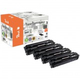 Peach PT1139 festékkazetta 4 db Kompatibilis Fekete, Cián, Magenta, Sárga (PT1139)