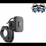 PEAK DESIGN Mobile Motorcycle Mount Bar Mount v2: Charging Black (M-MM-AJ-BK-1)