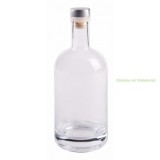 PEARLY üveg vizes palack, 750 ml