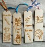 Pedagógus ajándék ballagásra- könyvjelző