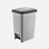 Pedálos Szemetes 40 L Slim 01044