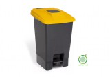 Pedálos Szemetes 70L Antracit