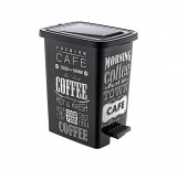 Pedálos szemetes belső vödörrel 15 L S111