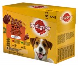 Pedigree alutasakos eledel marhával, csirkével, báránnyal, baromfival 12 x 100 g