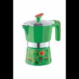Pedrini 1TZ Frida Kahlo 1 személyes Kotyogós kávéfőző - Zöld (02CF155)