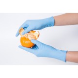 Peha-soft® Nitrile Blue vizsgálókesztyű (M; 150db)