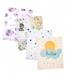 Pelenkázó lap 70 x 54 cm - Kombi MAXI kiságyakhoz - lányos