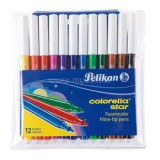 PELIKAN Colorella 12db-os vegyes színű rostirón készlet (00908806)