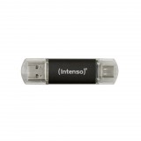 Pen Drive 128GB Intenso Twist Line USB 3.2 Gen 1x1 fekete (3539491) (intenso3539491)