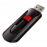 Pen Drive 128GB USB 2.0 SanDisk Cruzer Glide fekete (SDCZ60-128G-B35) (SDCZ60-128G-B35) - Pendrive