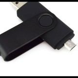 Pen Drive 16GB Quazar 2in1 Smart USB3.0-microUSB fekete (QZR-PE01-16-BL) (QZR-PE01-16-BL) - Pendrive
