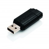 Pen Drive 16GB Verbatim Store 'n' Go PinStripe fekete (49063) (49063) - Pendrive