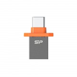 Pen Drive 32GB Silicon Power Mobile C21 Type-C, Type-A (SP032GBUC3C21V1O) (SP032GBUC3C21V1O) - Pendrive