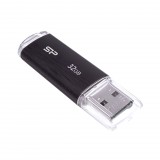 Pen Drive 32GB Silicon Power Ultima U02 fekete USB 2.0 (SP032GBUF2U02V1K) (SP032GBUF2U02V1K)