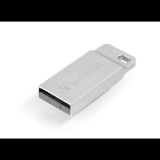 Pen Drive 32GB Verbatim Exclusive Metal USB 2.0 ezüst (98749) (98749) - Pendrive