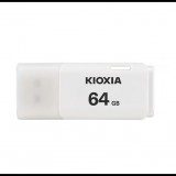 Pen Drive 64GB KIOXIA TransMemory U202 Hayabusa USB2.0 fehér (LU202W064GG4) (LU202W064GG4)