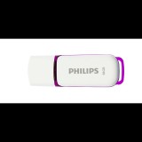 Pen Drive 64GB Philips Snow Edition Purple USB 2.0 (FM64FD70B/00) (FM64FD70B/00) - Pendrive