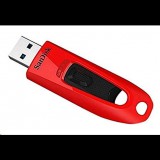 Pen Drive 64GB USB 3.0 SanDisk Ultra piros (SDCZ48-064G-U46R) (SDCZ48-064G-U46R) - Pendrive