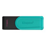 Pendrive, 128GB, USB 3.2 Gen1, KINGSTON DataTraveler Exodia S, fekete-türkiz (UK128ES)