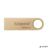 Pendrive, 128GB, USB 3.2 Gen1, KINGSTON "DataTraveler SE9 G3", arany