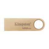 Pendrive, 128GB, USB 3.2 Gen1, KINGSTON DataTraveler SE9 G3, arany (UK128SG3G)