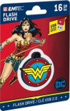 Pendrive, 16GB, USB 2.0, EMTEC DC Wonder Woman (UE16GDCW)
