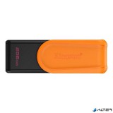 Pendrive, 256GB, USB 3.2 Gen1, KINGSTON "DataTraveler Exodia S", fekete-narancs