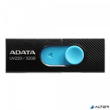 Pendrive, 32GB, USB 2.0, ADATA "UV220", fekete