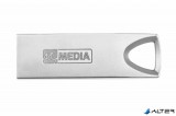 Pendrive, 32GB, USB 2.0, alumínium ház, MYMEDIA "Alu" (by VERBATIM)
