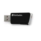 Pendrive, 32GB, USB 3.2, 80/25MB/sec, VERBATIM "Store n Click", fekete