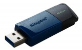 Pendrive, 64GB, USB 3.2, KINGSTON Exodia M, fekete-kék (UK64DTXM)