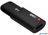 Pendrive, 64GB, USB 3.2, titkosított, EMTEC &#039;B120 Click Secure&#039;