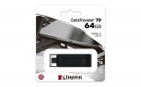 Pendrive, 64GB, USB-C, KINGSTON DataTraveler 70 (UK64DT70)