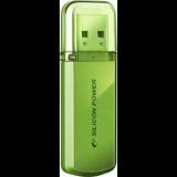 Pendrive 8GB Silicon Power Helios 101 Green USB2.0 (SP008GBUF2101V1N)