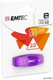Pendrive, 8GB, USB 2.0, EMTEC "C410 Color", lila