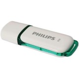 Pendrive, 8GB, USB 2.0, PHILIPS Snow, fehér (UP8GS)