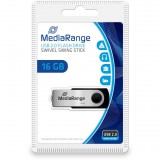 Pendrive MediaRange MR910 16 GB USB 2.0 ezüst (MR910)