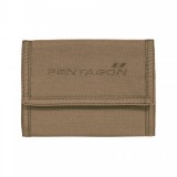 Pentagon STATER 2.0 pénztárca - Barna
