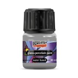 Pentart 30 ml ezüst üveg és porcelánfesték