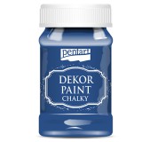 Pentart dekorfesték lágy élénk színek 100 ml acélkék