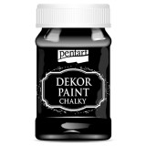 Pentart dekorfesték lágy élénk színek 100 ml ébenfekete