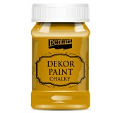 Pentart dekorfesték lágy élénk színek 100 ml mustársárga