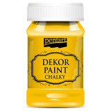 Pentart dekorfesték lágy élénk színek 100 ml napsárga