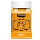 Pentart dekorfesték lágy élénk színek 100 ml narancs