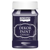 Pentart dekorfesték lágy élénk színek 100 ml padlizsán