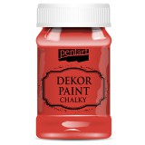 Pentart dekorfesték lágy élénk színek 100 ml piros